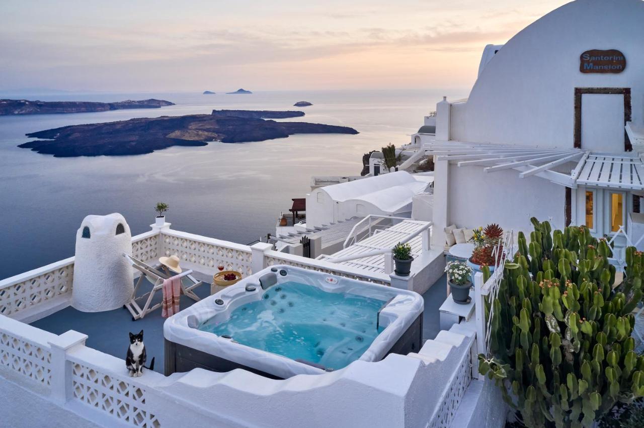 Santorini Mansion At Imerovigli Exterior foto