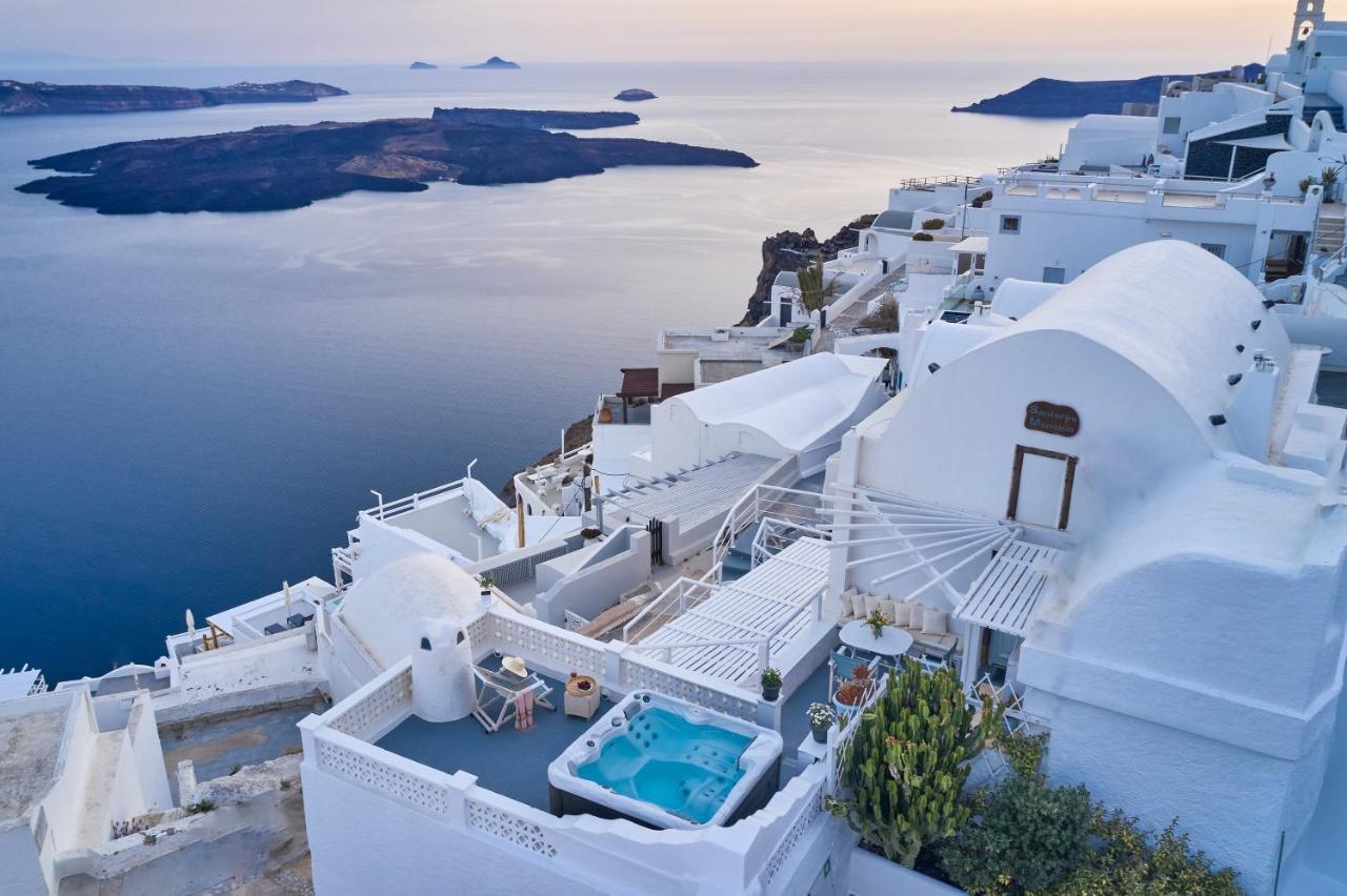 Santorini Mansion At Imerovigli Exterior foto