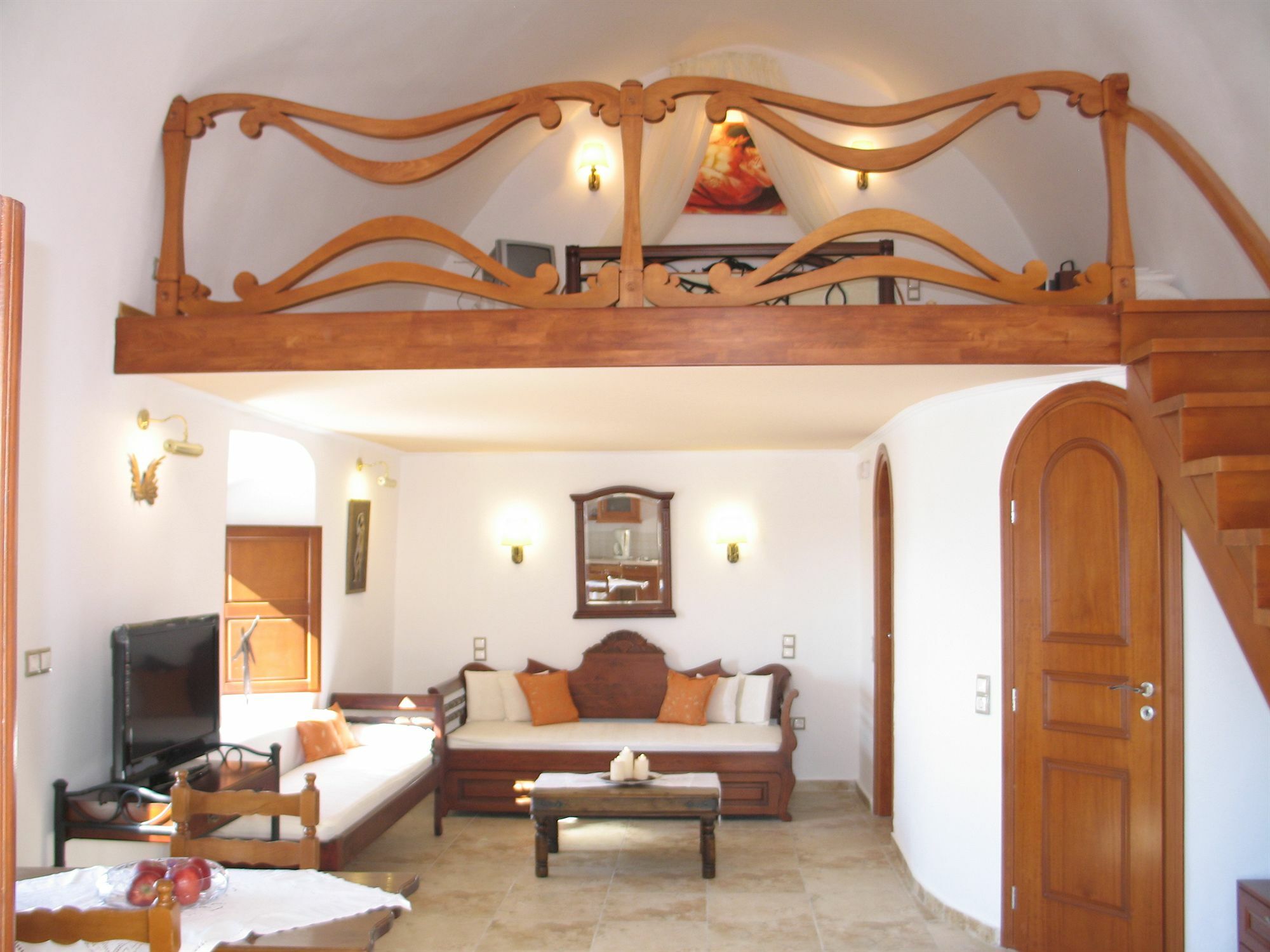 Santorini Mansion At Imerovigli Exterior foto